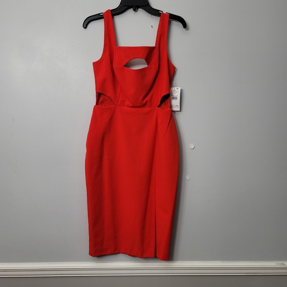 AIDAN BY AIDAN MATTOX Women's Cutout Sheath Dress - Picture 11 of 16